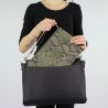 Borsa Liu Jo black and python Cathedral N68020 E0060