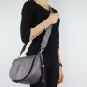 Borsa Liu Jo grey shoulder Saddle Colorado N68210 E0037