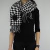 Foulard Liu Jo noir et blanc N68258 T0300