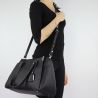 Borsa Liu Jo black shopping double zip Satchel Island N68012 E0033